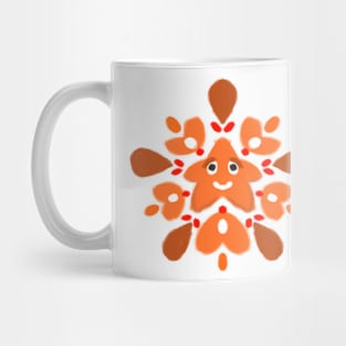 Starburst Orange Mug